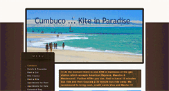 Desktop Screenshot of cumbuco.com